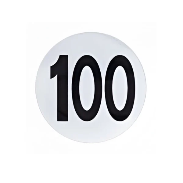 Circulo Velocidad Maxima 100