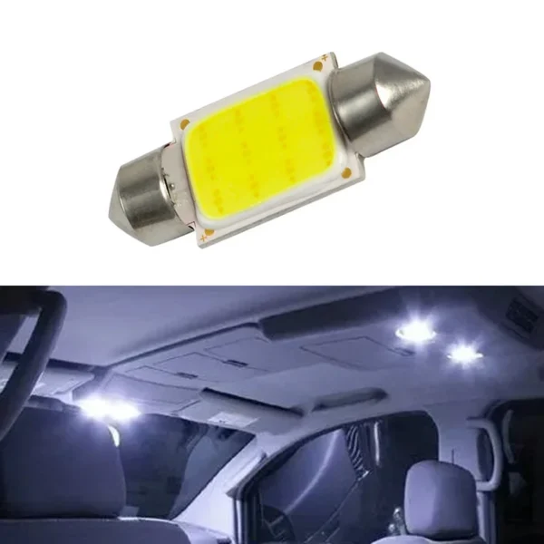 Led Tubular Cob Festoon 12V Blanco 36Mm - Image 3