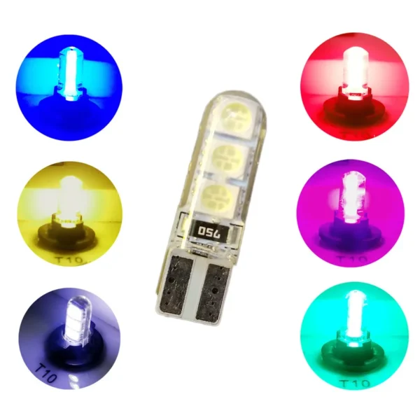 T10 / 2821 - 6 Led 2835 - Canbus 24V 13961Silbl - Image 4