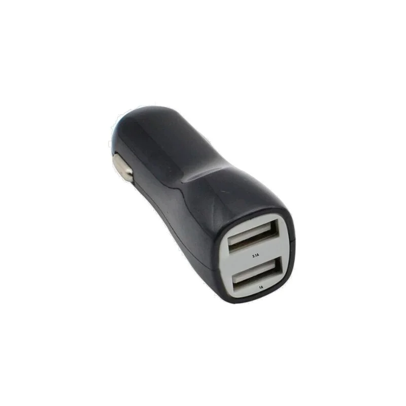 Cargador Doble Usb 12V/24V Negro Puerto 3.1A