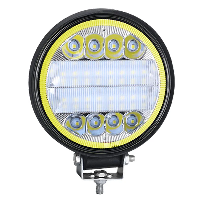 Faro Led Circular C/Display Smd 12/24V 36W C/Ojo De Angel Blanco