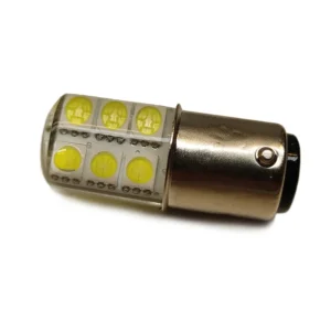 Lampara Led Siliconado 1 Polo  P21W Blanco 12V