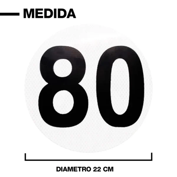 Circulo Velocidad Maxima 80 - Image 3