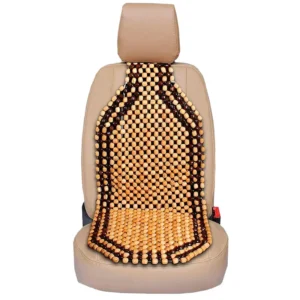 Cubre Asiento / Respaldo Bolita Madera Tradicional
