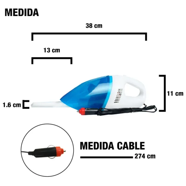 Aspiradora Universal Portatil 12V 60W - Image 2