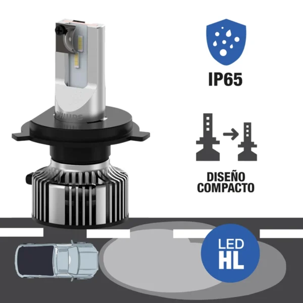 Kit Led Philips Ultinon H4 11342 Ue2 - Image 4