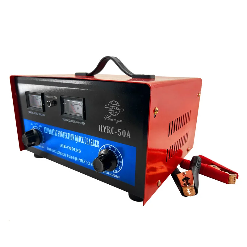 Cargador De Baterias 6V 12V 24V Volts 50 Amperes