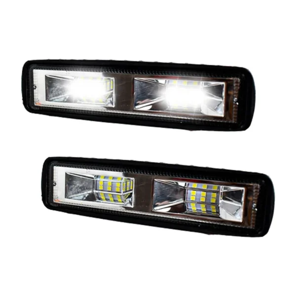 Faro Led Rectangular 12/24V 27W Blanco Ambar - Image 5