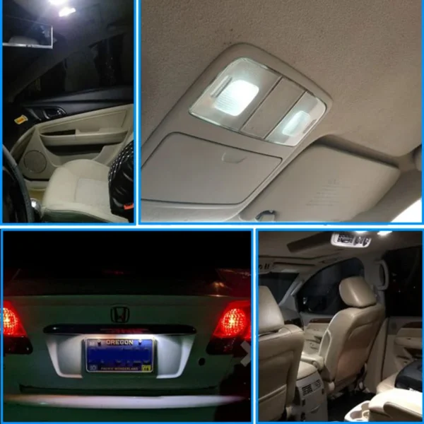 Lampara Cob T4W Led Blanco Ba9S - Image 2