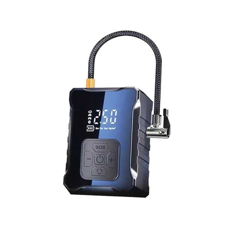 Compresor De Aire Mini A Batería Portátil 140Psi 12V 80W