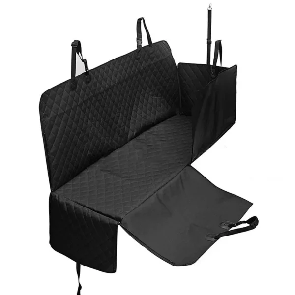 Cubre Asiento Universal Para Mascotas Completo 135X150Cm Negro