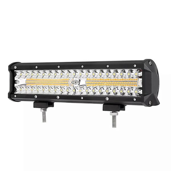 Kit Completo De Faros Auxiliares Moto Cree Led U7 Ojo Angel Lupa Blanco