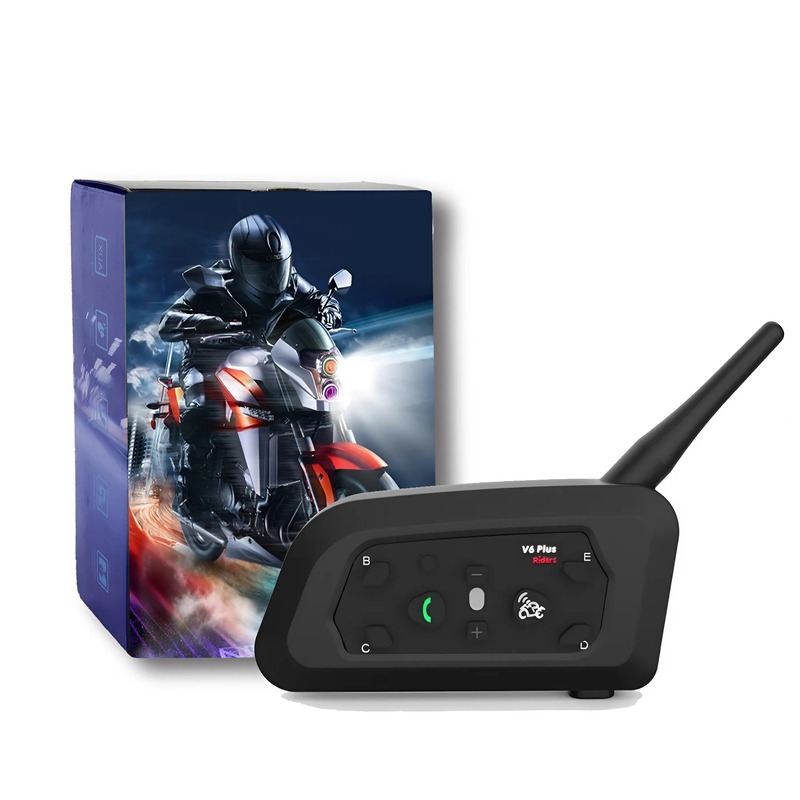 Intercomunicador  Moto Inalambricos Bluetooth V6 Plus