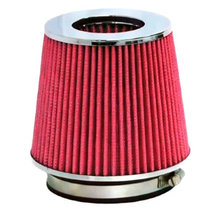 Filtro De Aire Conico Competicion 63Mm Rojo