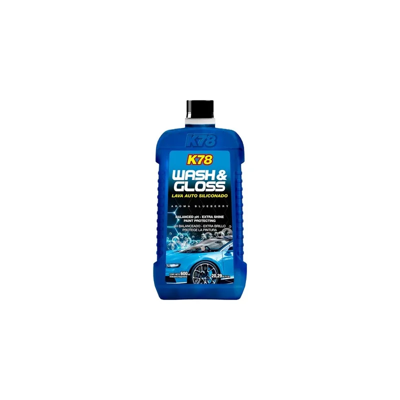 Lava Autos Siliconado Aromatizado K78