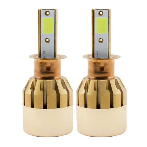 Kit Cree Led Cob S6 4D H3 6 Gen Revolution 2 Caras 12V