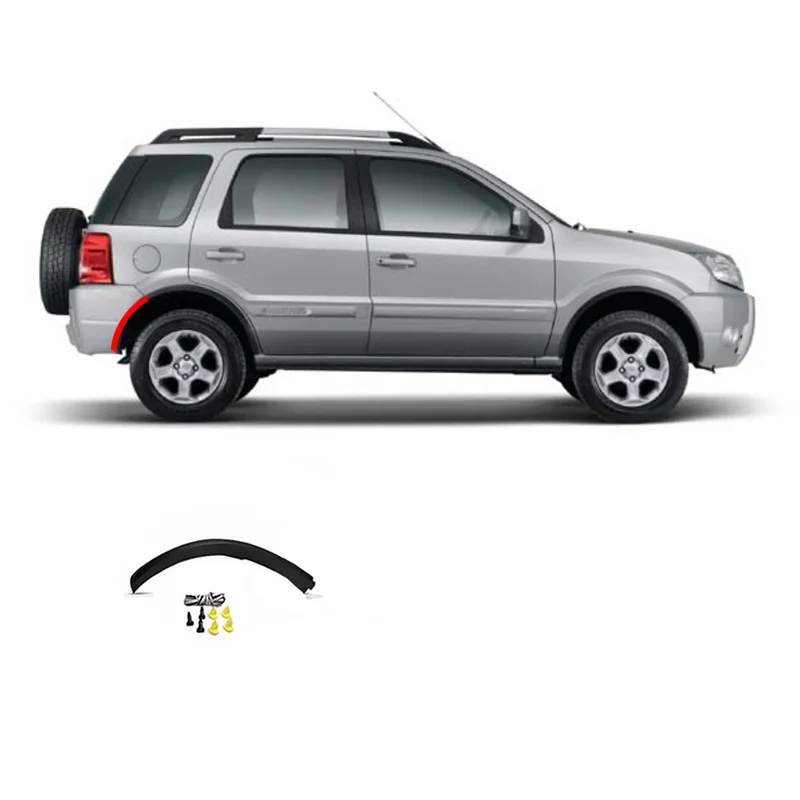 Moldura Der. Parag. Tras. Ecosport 03-12