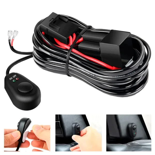 Kit De Cableado De Instalacion Para Faros, Barras Y Auxiliares Hasta 180W - Image 2
