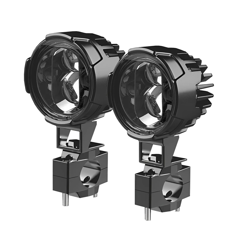 Juego Auxiliar Led Csp Moto Alta Baja 12V Dc 120W C/Soporte