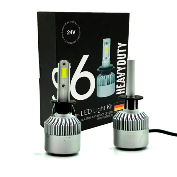 Kit Cree Led Cob S6 H1 24V Uso Especial 24Volt