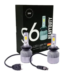 Kit Cree Led Cob S6 H7 24V Uso Especial 24Volt