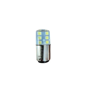 Lampara Led Siliconado 1 Polo 12V P21W Ambar