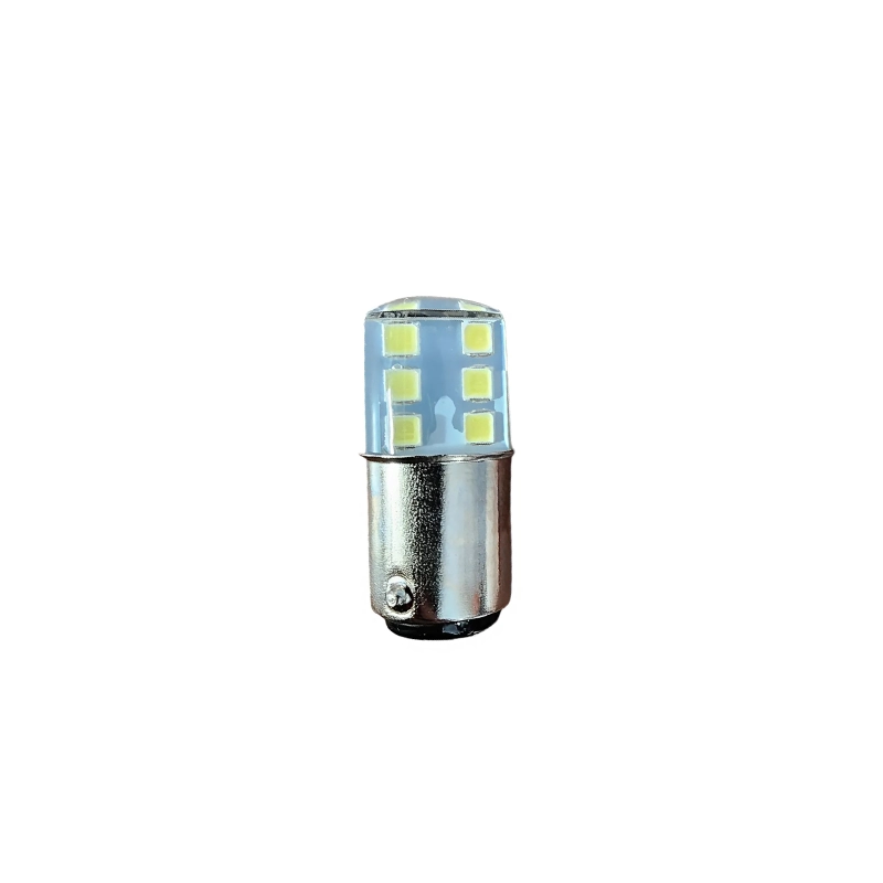 Lampara Led Siliconado 1 Polo 12V P21W Ambar