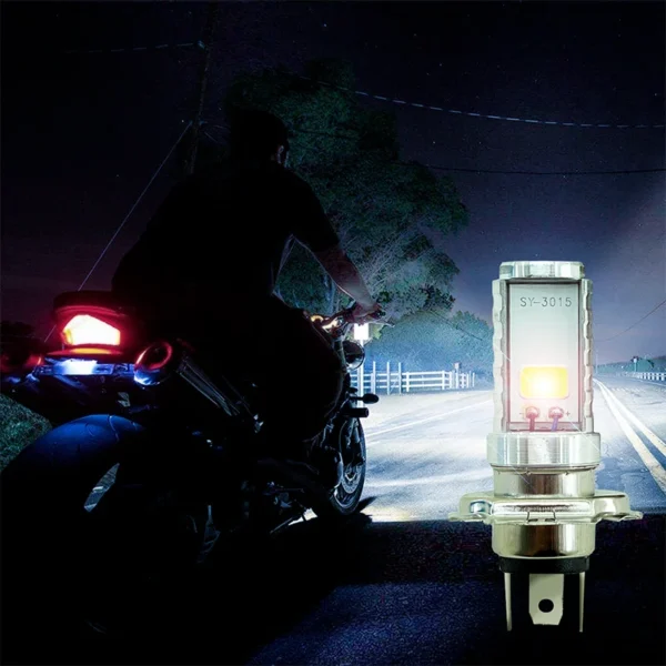 Cree Led Moto 4000Lm H4-Gold - Image 3