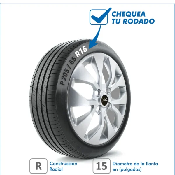 Taza Chevrolet Onix Prisma 16/19 15 Pulg - Image 2