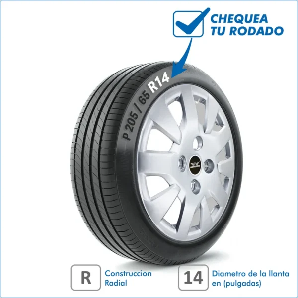 Taza Ford Ka 19/21 14 Pulg - Image 2