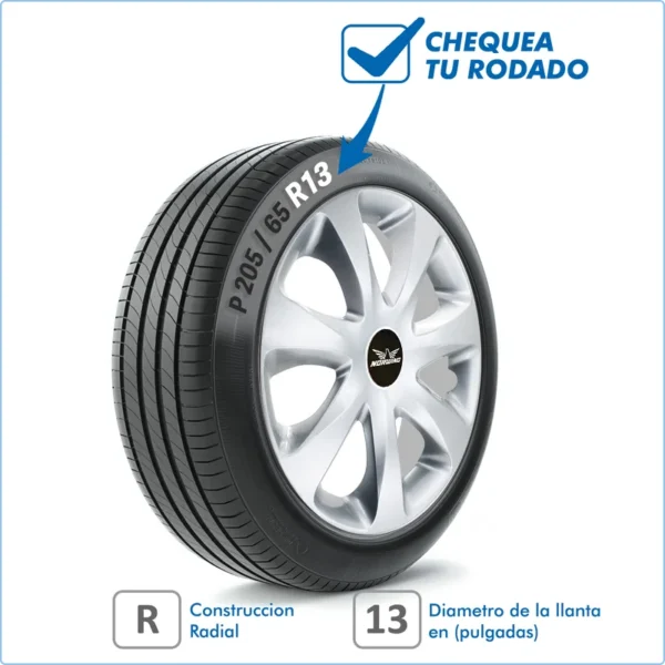 Taza Renault Clio Mio 12/16 13 Pulg - Image 2