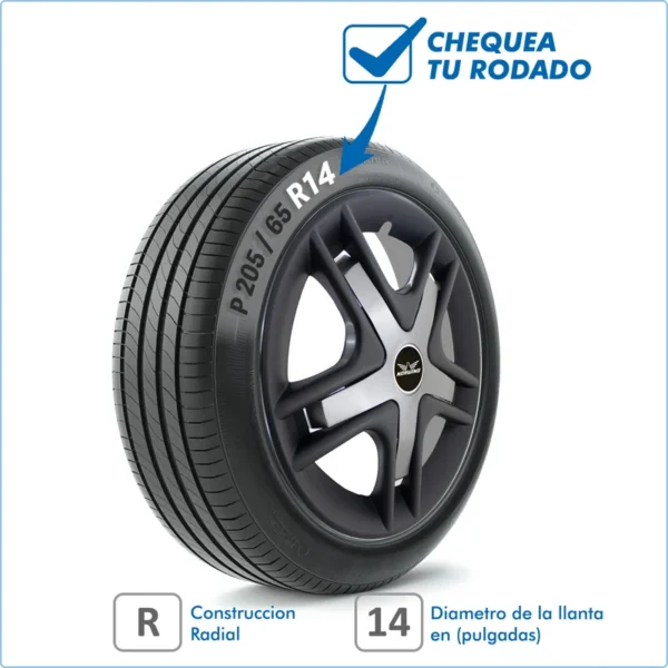 Taza Universal Daytona 14 Pulg - Image 2