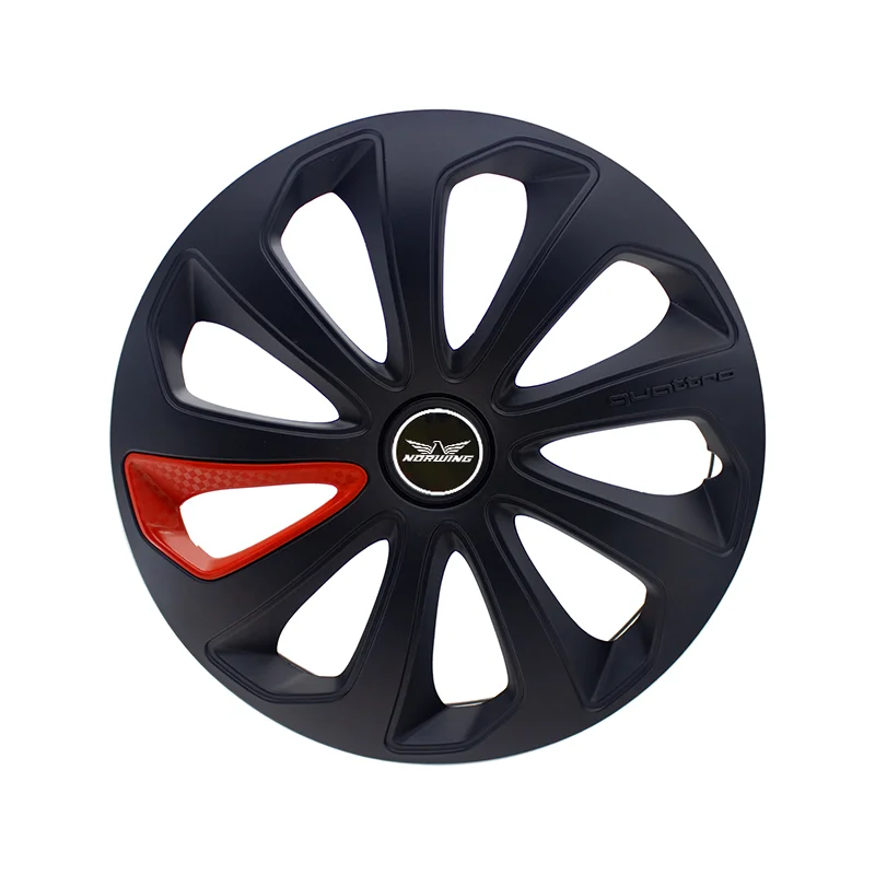 Taza Universal Quattro 15 Pulg Negro/Rojo