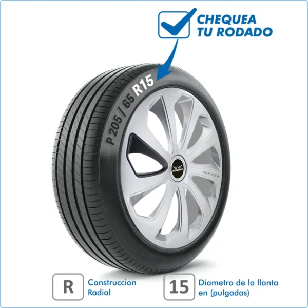 Taza Universal Quattro 15 Pulg - Image 2