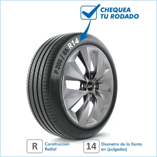 Taza Vw Gol Trend 13/15 14 Pulg Grafito - Image 2