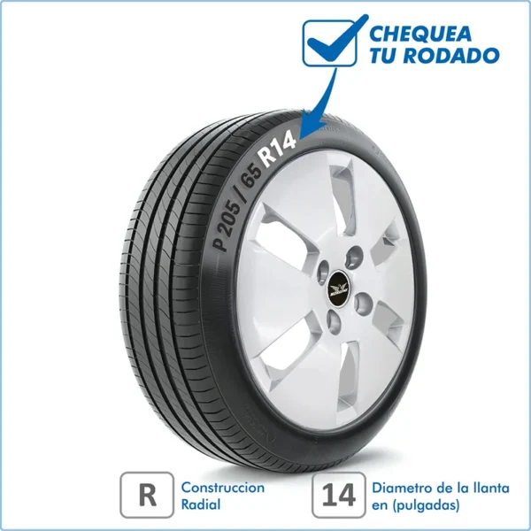 Taza Vw Up! 15/17 14 Pulg - Image 2