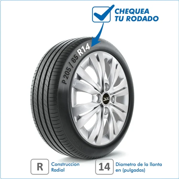 Taza Vw Gol Trend 16/-> 14 Pulg - Image 2
