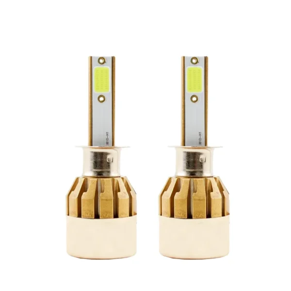 Kit Cree Led Cob S6 4D H1 6 Gen Revolution 2 Caras 12V