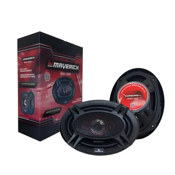 Juego De Parlantes Coaxiales 6X9 - 4 Vias - Image 2