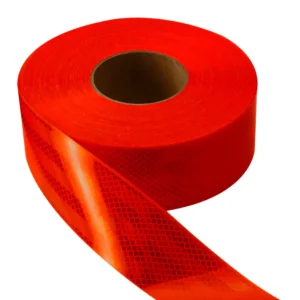 Cinta Reflectiva 7.5Cm Roja (X 1 Metro)