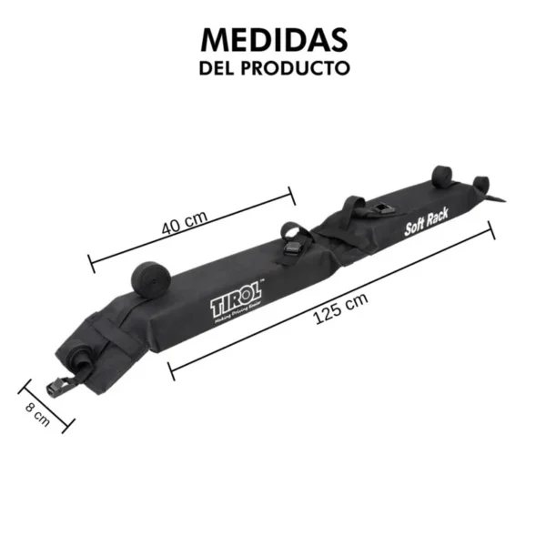 Barras Porta Equipaje Auto Kayak Tabla Surf Tela Soft Rack - Image 3