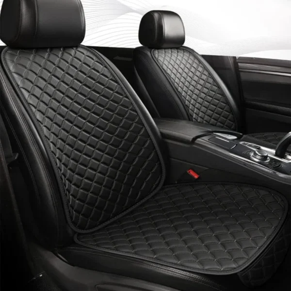 Funda De Asiento Delantera Lino Negro - Image 2