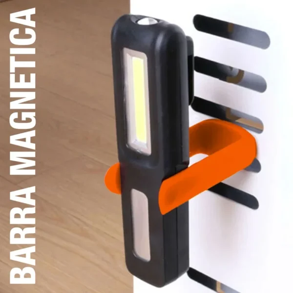 Linterna Recargable Usb Led Cob Emergencia Trabajo - Image 2