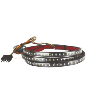 Tira Flexible De Luz Led Luz Direccional Y Luz De Reversa, Color Rojo/Blanco