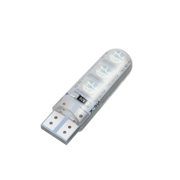 T10 Silica 6 Led - Canbus Azul 12V - Image 2