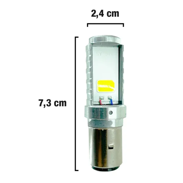 Cree Led Moto 4000Lm H6-Gold Culote Tipo Bosch - Image 2