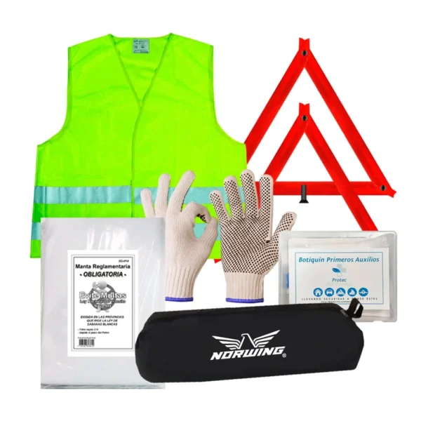Kit Seguridad Sin Matafuego 6 En 1