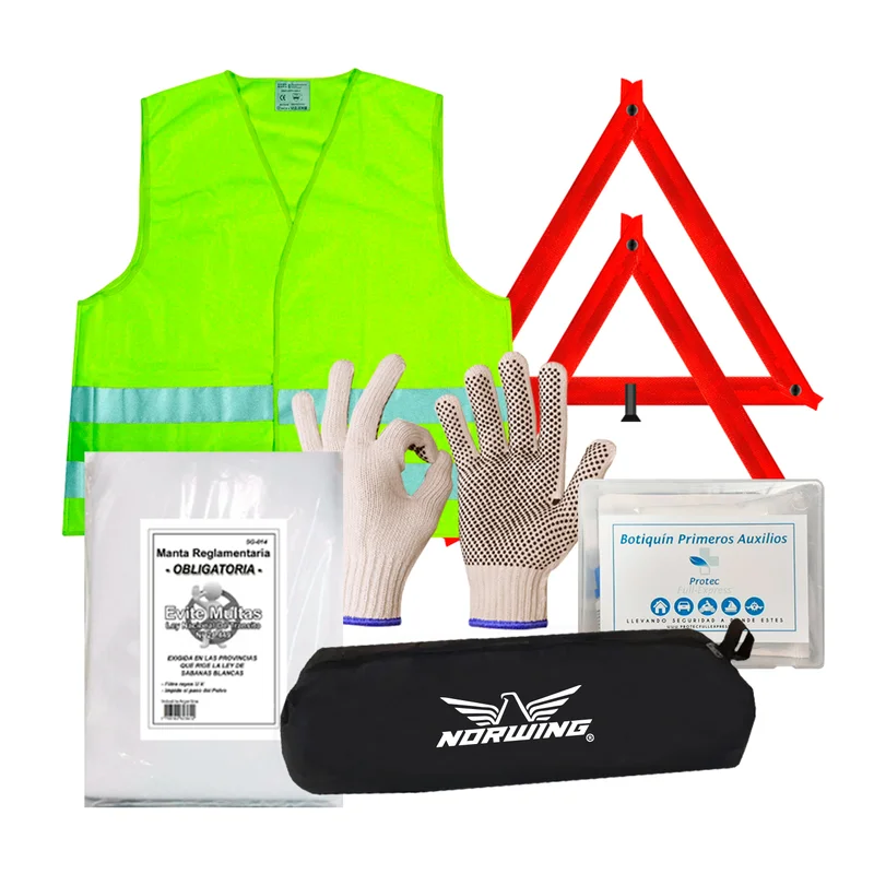 Kit Seguridad Sin Matafuego 6 En 1