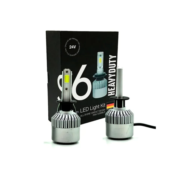 Kit Cree Led Cob S6 H3 24V Uso Especial 24Volt