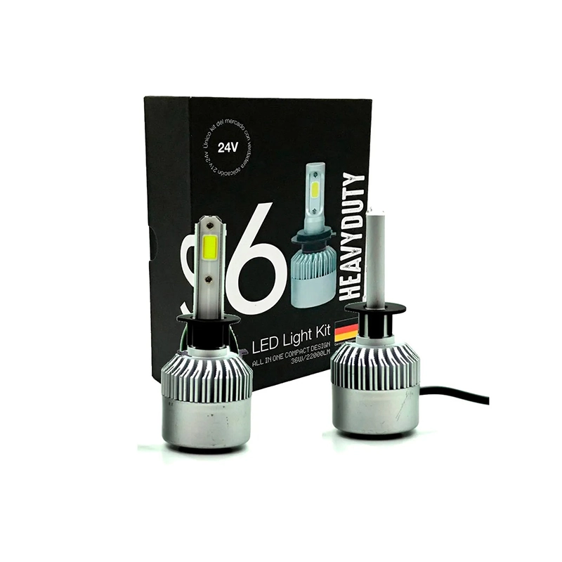 Kit Cree Led Cob S6 H3 24V Uso Especial 24Volt